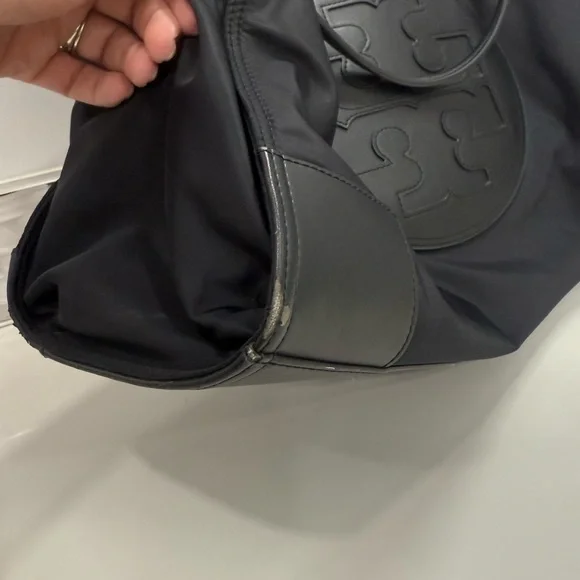 Tory Burch Black Nylon Tote - Picture 4 of 7